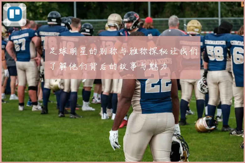 足球明星的别称与雅称探秘让我们了解他们背后的故事与魅力