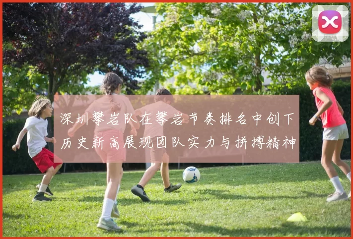 深圳攀岩队在攀岩节奏排名中创下历史新高展现团队实力与拼搏精神