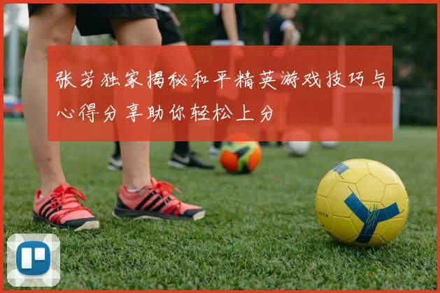 张芳独家揭秘和平精英游戏技巧与心得分享助你轻松上分